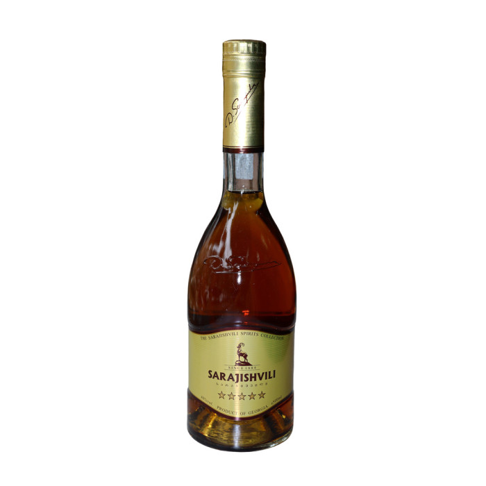 BRANDY Sarajishvili 5 Stars  0.5L